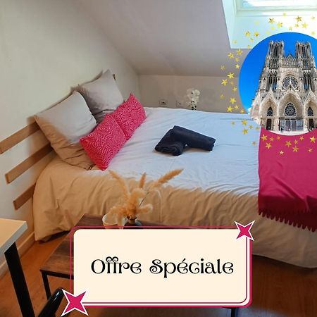 Colbert 541 Hypercentre - Ideal Couple & Pro - Wifi Haut Debit - Gare, Cathedrale, Commerces, Restaurants & Transports En Commun A Moins De 10 Minutes A Pied Reims Exterior foto