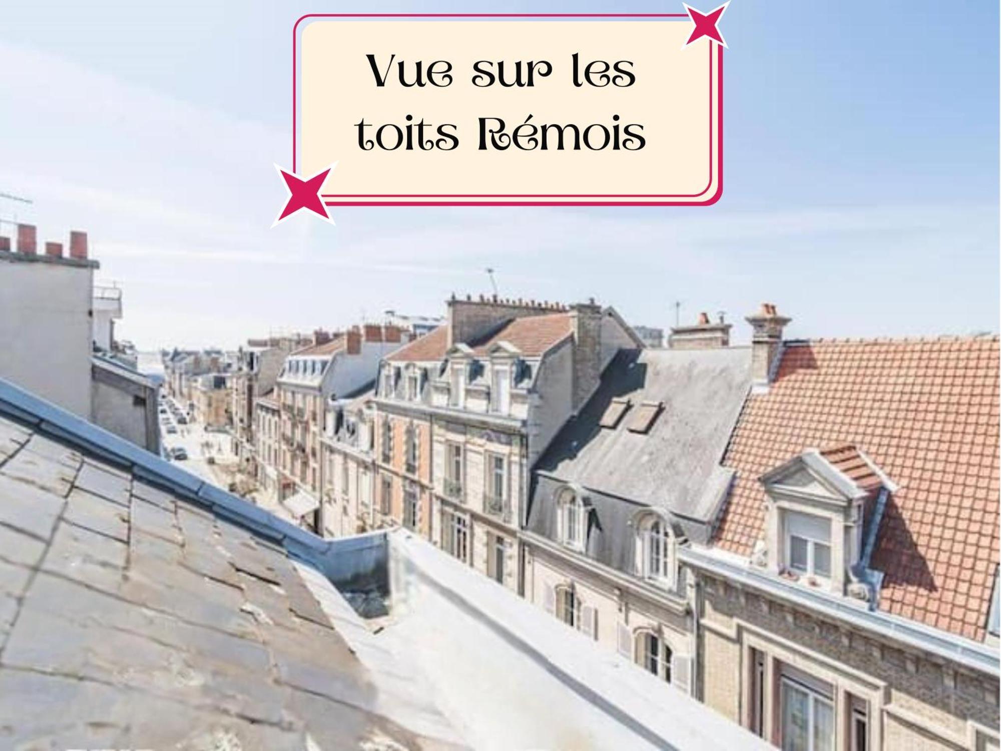 Colbert 541 Hypercentre - Ideal Couple & Pro - Wifi Haut Debit - Gare, Cathedrale, Commerces, Restaurants & Transports En Commun A Moins De 10 Minutes A Pied Reims Exterior foto